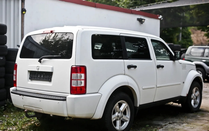 Dodge Nitro cena 8900 przebieg: 269100, rok produkcji 2007 z Węgorzewo małe 232